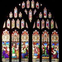 stained glass window